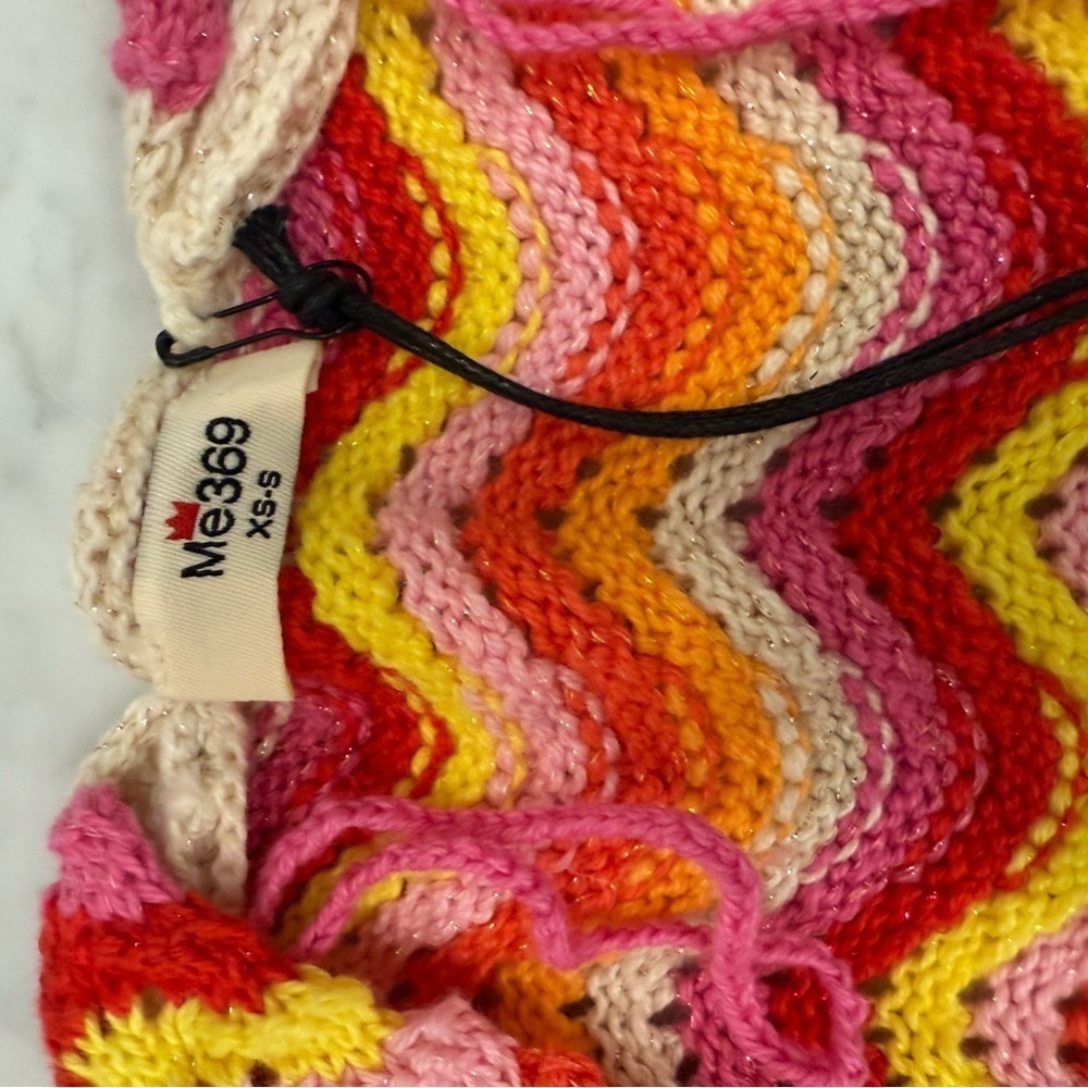 ME369 NEW Kimberley Sunshine Crochet Knit long open Cardigan coat size XS/S - Picture 11 of 16
